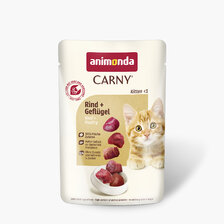 Animonda Carny Cat Kitten hovädzie a hydina 85g