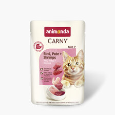 Animonda Carny Cat Adult hovädzie, morka a krevety 85g