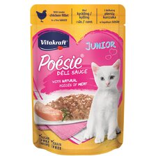 Vitakraft Cat Poésie DéliSauce Junior Chicken 85 g