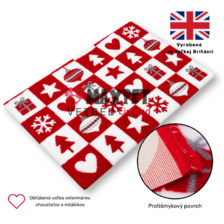 Deka VetBed Limited Vianoce Patchwork