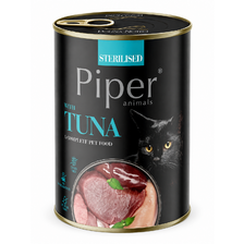 PIPER cat konzerva sterilised TUNA 400g s tuniakom