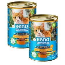 Reno konzerva mačka 415g hydina kúsky