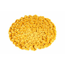 Čuchací koberec pre veľké plemená 40 cm žltý