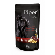 PIPER dog kapsička s hovädzou pečienkou a zemiakmi 150g
