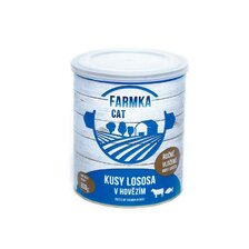 FARMKA CAT konzerva 800g s lososom
