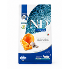 Farmina N&D cat OCEAN PUMPKIN (GF) adult, herring & orange 300g