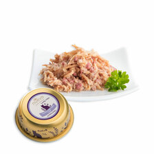 NUEVO Cat Sterilized Turkey FILET with calf 85g vanička