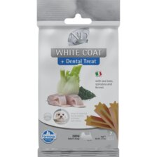Pamlsok Farmina ND White Dog Sea Bass Fenn Rice Spiru Adult Mini 60g/7ks