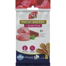 Pamlsok Farmina Quinoa Dog Fresh Breathe Adult medium & maxi 100g/7ks