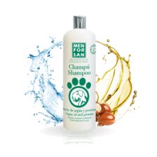 Menforsan Šampón pre hodvábnu srsť pre psov s argánovým olejom a lanolínom 300 ml