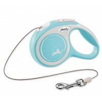 Vodítko Flexi New Comfort M lanko 5 m svetlomodré (do 20 kg)