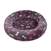 Amélia de luxe tmavo sivá labka kosť 60cm A65