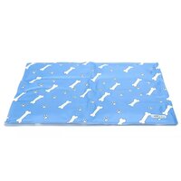 Nobleza chladiaca podložka S 50x40 cm so vzorom labky a kostičky