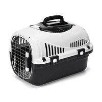 Nobleza prepravka pre zvieratá s miskou 48 x 32 x 32 cm sivá/čierna