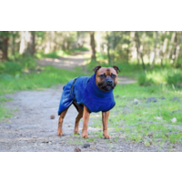 Župan pre psa modrý