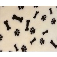 Deka VetBed DeLuxe č.14 LABKA KOSŤ béžová