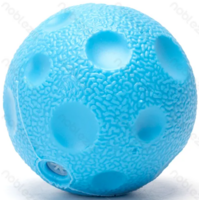 Nobleza odolná pískacia loptička 6 cm modrá