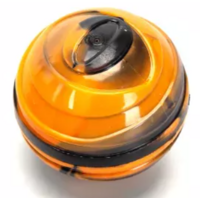 Nobleza pískacia loptička veľká 9 cm oranžová