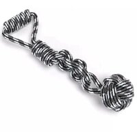 Nobleza Lanové preťahovadlo s loptičkou 42 cm sivé