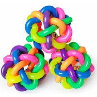 Hračka zamotaná loptička 6cm