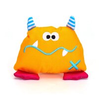 Nobleza strašidielko s pískatkom oranžová 13cm