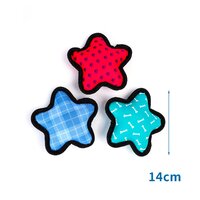 Nobleza hračka textilná pískacia hviezda