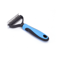 Nobleza hrebeň vyčesávací na hustú srsť 17x9cm