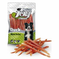 Pamlsok CALIBRA Joy DOG Classic Duck stripes 80 g