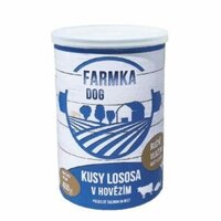 FARMKA DOG konzerva 800g s lososom