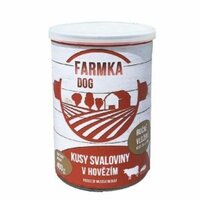 FARMKA DOG konzerva 800g so svalovinou