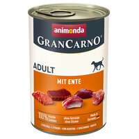 Konzerva GranCarno ADULT bravčové + kačica 400g