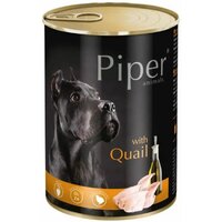 PIPER dog konzerva 400g - s prepelicou