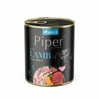 PIPER konzerva 800g - jahňacie a hnedá ryža