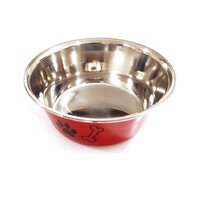 Nobleza miska M 0,8L červená