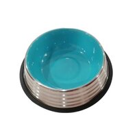 Nobleza miska s gumou L, 22,5 x 5,2 cm, 0,71l tyrkysová