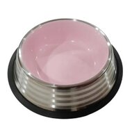 Nobleza miska s gumou S 15,9x3,9cm  0,227 l ružová