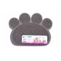 Podložka pod misky labka sivá 60x45cm