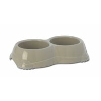 Smarty dvojmiska 2x645ml sivá