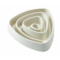 Protihltacia miska trojuholník béžová