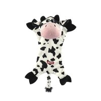 Krava plyšová šušťacia 37cm