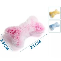 Plyšová kostička s pískatkom 21cm v 3 farbách