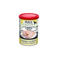 MAX konzerva 400g kúsky kuraťa