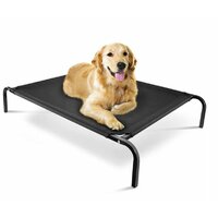 Kovové lehátko pre psa L 102 x 69 x 21 cm