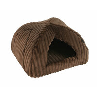 Iglu Stripe 45x45cm hnedá