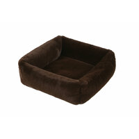 Peliešok Cube Fox 56x56 cm hnedý