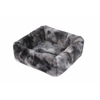 Peliešok Cube Fox 56x56 cm sivý melír