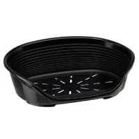 Plastový pelech Siesta deluxe 4 čierny