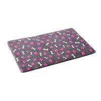 Podložka peršan sivá labka kosť 50x40cm A65