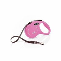 Vodítko Flexi Clasic NEW páska XS 3m ružové do 12kg