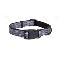 Nobleza Obojok s reflexným pruhom sivý 25-40 cm x1,5 cm